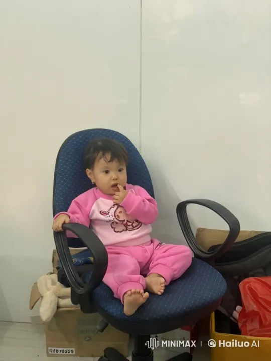 Energetic Child Practicing Martial Arts in Office – AI Generated Video | Hailuo AI