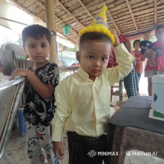 Boy in Yellow Celebrates Birthday with Wrestling Game – AI Generated Video | Hailuo AI