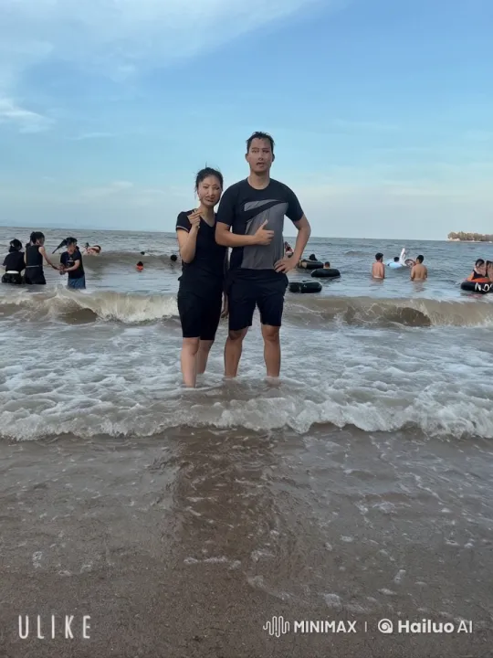 Beach Kung Fu Display with Impressive Martial Arts Moves – AI Generated Video | Hailuo AI