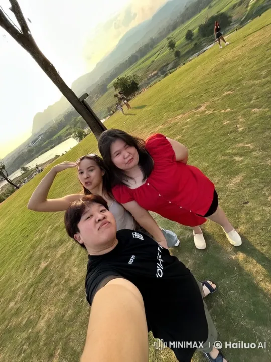 Kungfu Practitioners Showcase Skills in Scenic Park – AI Generated Video | Hailuo AI