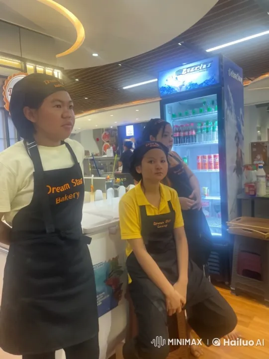 Dream Star Bakery Staff Showcase Martial Arts Skills – AI Generated Video | Hailuo AI