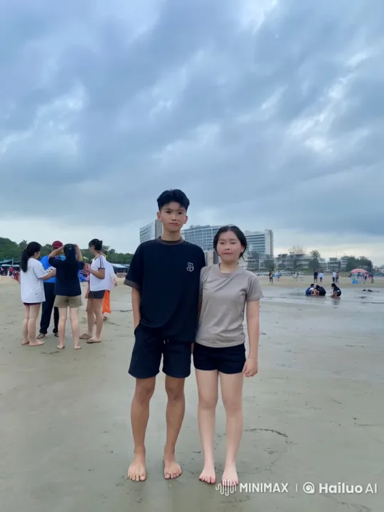 Kung Fu Demonstration on a Tranquil Beach – AI Generated Video | Hailuo AI