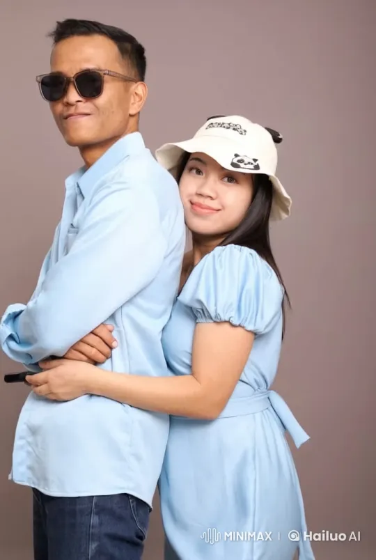 Couple's Energetic and Graceful Kung Fu Performance – AI Generated Video | Hailuo AI
