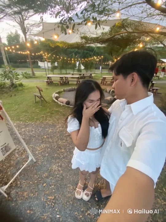 Couple's Energetic Kung Fu Sparring in Serene Outdoor Setting – AI Generated Video | Hailuo AI
