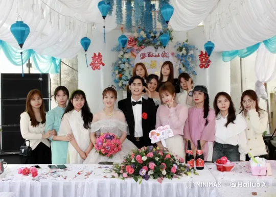Kungfu-Themed Wedding with Traditional and Energetic Celebrations – AI Generated Video | Hailuo AI