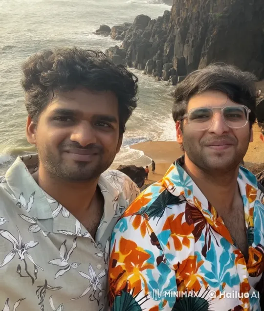 Intimate Kiss on a Scenic Beach – AI Generated Video | Hailuo AI