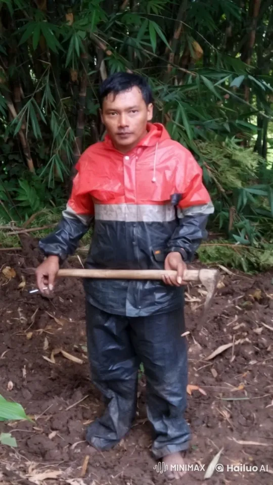 Man Fends Off Tigers with Martial Arts and Hoe in Bamboo Forest – AI Generated Video | Hailuo AI