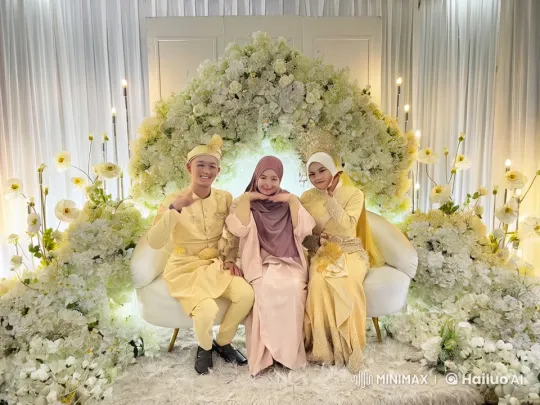 Traditional Attire Meets Martial Arts in Elegant Ceremony – AI Generated Video | Hailuo AI