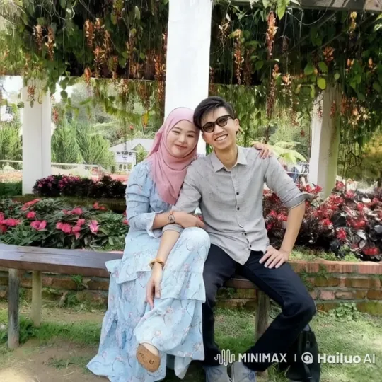 Couple Practices Kung Fu in Serene Garden Setting – AI Generated Video | Hailuo AI