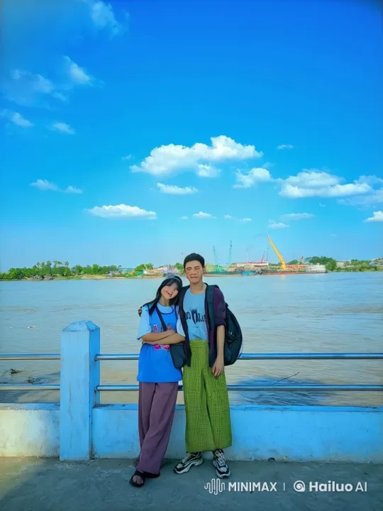 Kung Fu Fighters Engage in Intense Sparring by the River – AI Generated Video | Hailuo AI