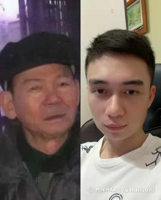 Two Individuals Embrace in a Heartfelt Hug – AI Generated Video | Hailuo AI