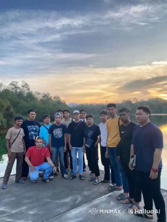 Martial Arts Display on Tranquil Lake Pier – AI Generated Video | Hailuo AI