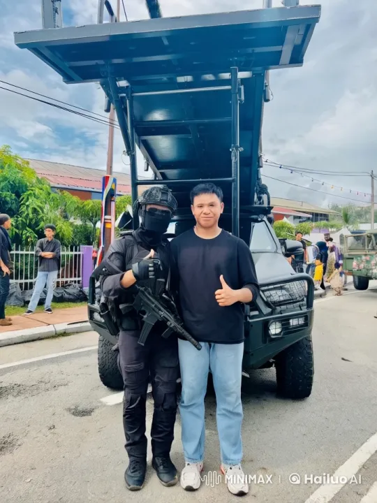 Martial Artist Showcases Skills in Front of Soldier and Crowd – AI Generated Video | Hailuo AI