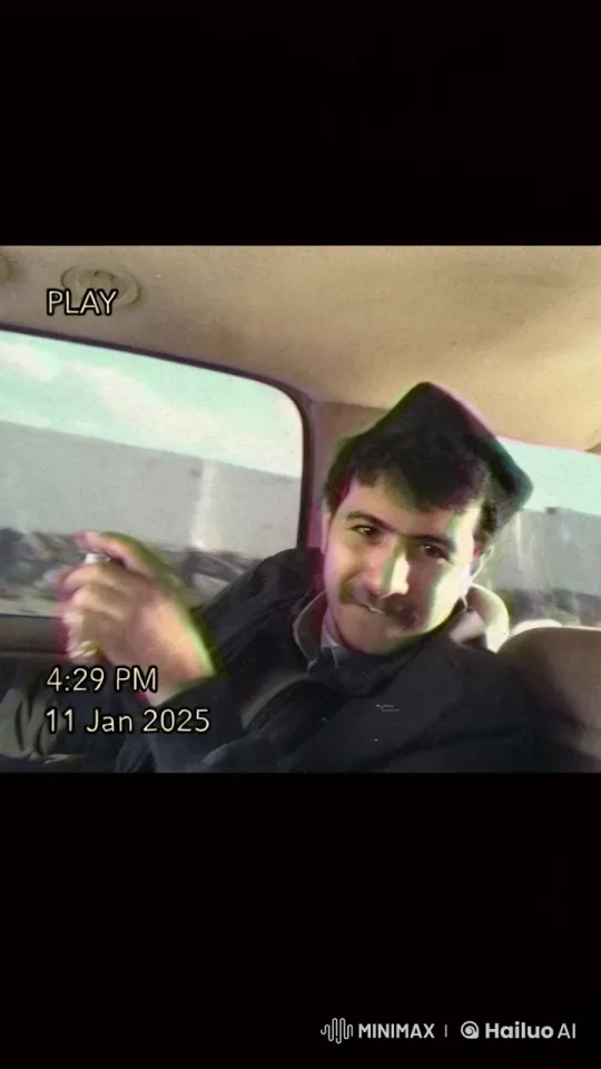 Passenger Smokes Cigarette in Moving Car - Nostalgic Scene – AI Generated Video | Hailuo AI