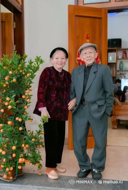 Elderly Couple's Graceful Kung Fu Display in Indoor Setting – AI Generated Video | Hailuo AI