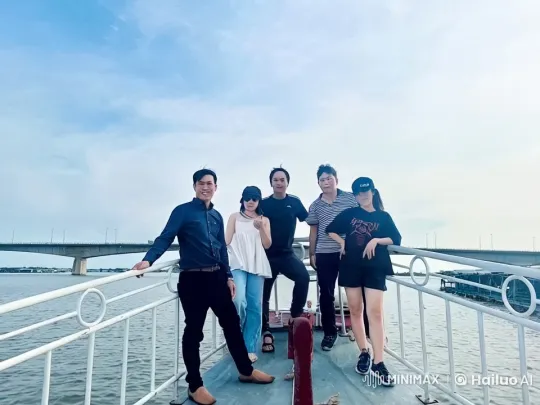 Boat-Based Kungfu Performance – AI Generated Video | Hailuo AI