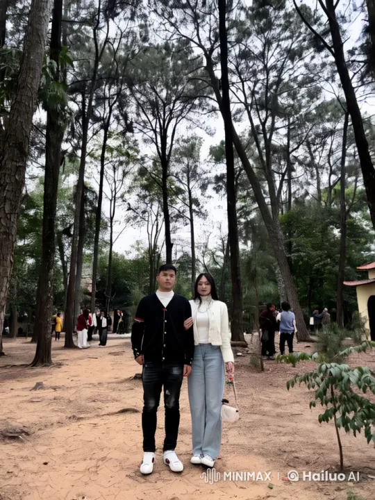 Live2D Martial Arts Action Scene in Forest Park – AI Generated Video | Hailuo AI