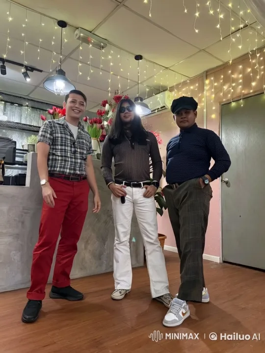 Cozy Room Ambiance with Three Stylish Individuals – AI Generated Video | Hailuo AI