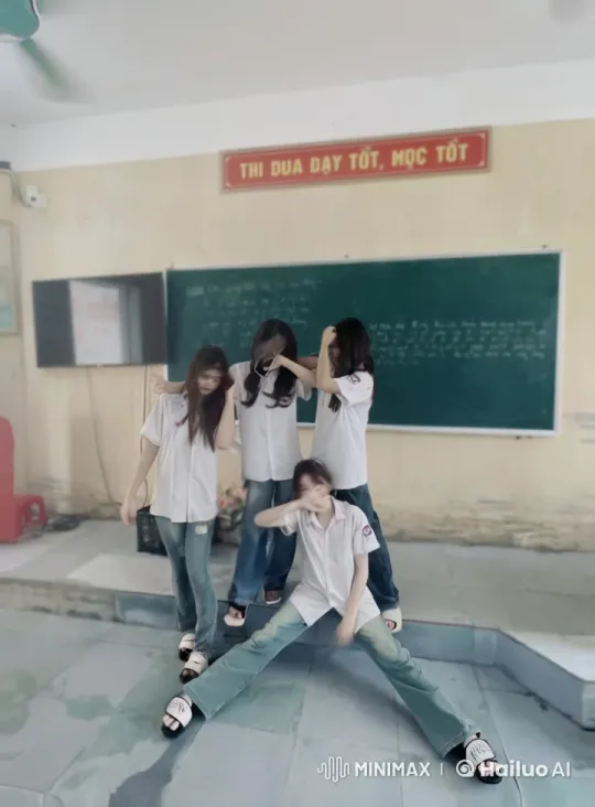Martial Arts Display in School Classroom Setting – AI Generated Video | Hailuo AI