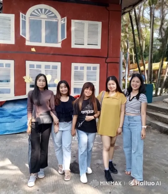 Five Friends Perform Martial Arts in Front of House Backdrop – AI Generated Video | Hailuo AI