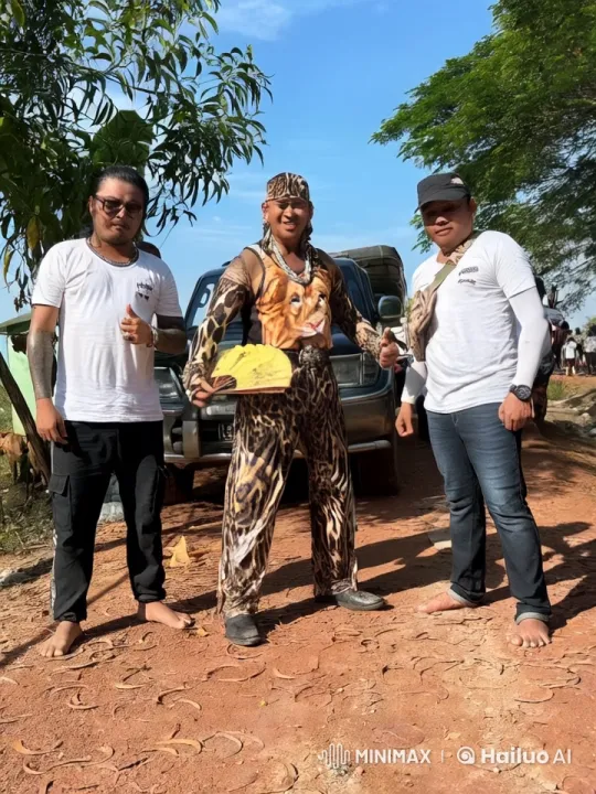 Leopard Print Fighter Showcases Dynamic Kung Fu Skills – AI Generated Video | Hailuo AI