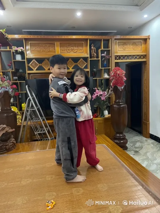 Children's Playful Martial Arts Exchange – AI Generated Video | Hailuo AI
