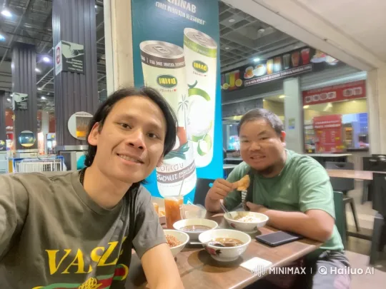 Kung Fu Fight in Food Court Setting – AI Generated Video | Hailuo AI