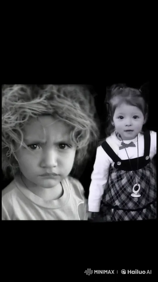 Affectionate Hug Between Boy and Girl in Dark Background – AI Generated Video | Hailuo AI