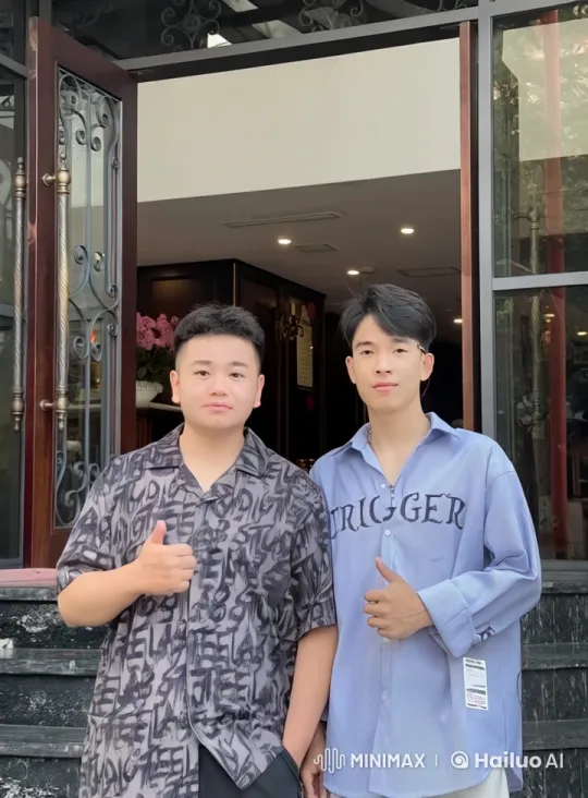 Young Men Demonstrate Kung Fu Skills at Building Entrance – AI Generated Video | Hailuo AI