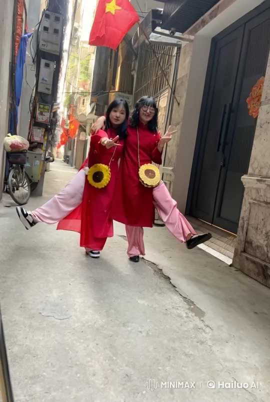 Traditional Kung Fu Display in Colorful Alley – AI Generated Video | Hailuo AI
