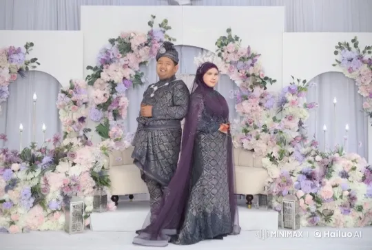 Traditional Attire and Martial Arts Display Against Floral Backdrop – AI Generated Video | Hailuo AI