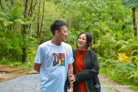 Dynamic Martial Arts Display in Lush Forest Setting – AI Generated Video | Hailuo AI