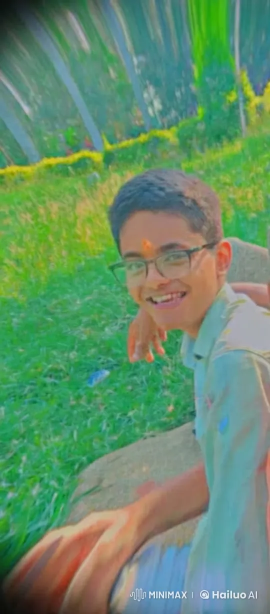 Young Man Simulates Drug Use in Quiet Park – AI Generated Video | Hailuo AI