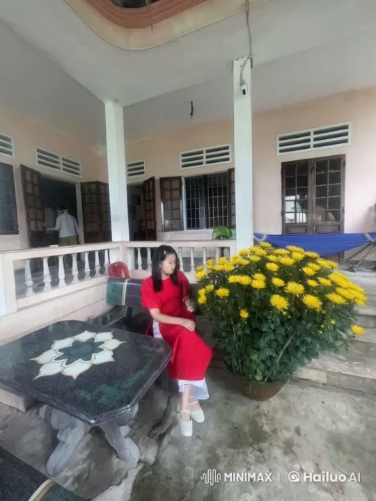 Young Girl Practices Kungfu Among Chrysanthemums – AI Generated Video | Hailuo AI