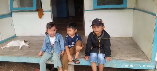 Children Practice Martial Arts on Abandoned House Porch – AI Generated Video | Hailuo AI
