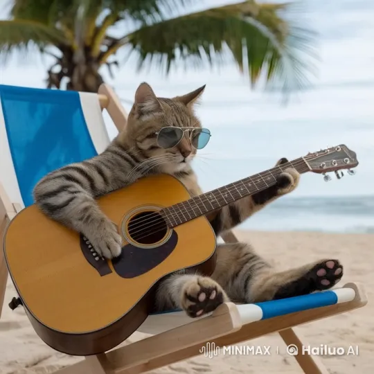 Guitar Destruction in Melancholic Mood – AI Generated Video | Hailuo AI