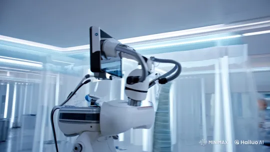 Revolutionary Robotic Ultrasound: Precision and Innovation – AI Generated Video | Hailuo AI