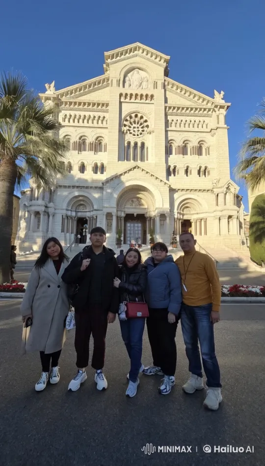 Martial Arts Display in Front of Grand Cathedral – AI Generated Video | Hailuo AI