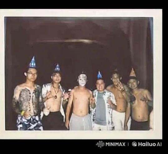 Party-Hat Kung Fu Masters in Dynamic Dimly-Lit Duel – AI Generated Video | Hailuo AI