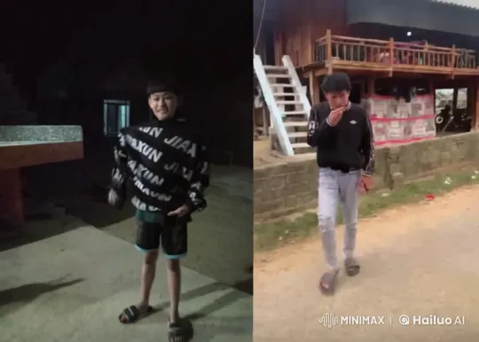 Martial Arts Demonstration: Two Practitioners – AI Generated Video | Hailuo AI