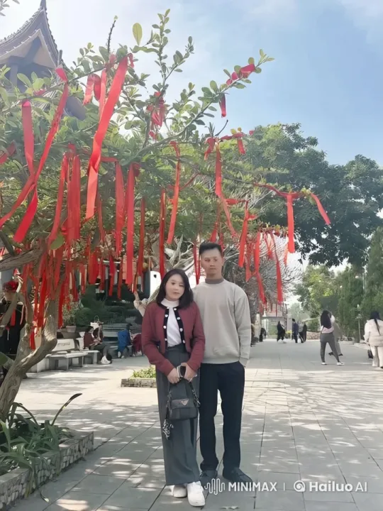 Martial Arts Duel in Peaceful Temple Setting – AI Generated Video | Hailuo AI