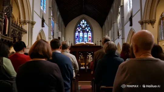 Intimate Worship: A Journey Through Prayer and Sacred Space – AI Generated Video | Hailuo AI