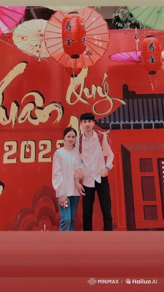 Couple's Synchronized Kung Fu Display in Festive Setting – AI Generated Video | Hailuo AI