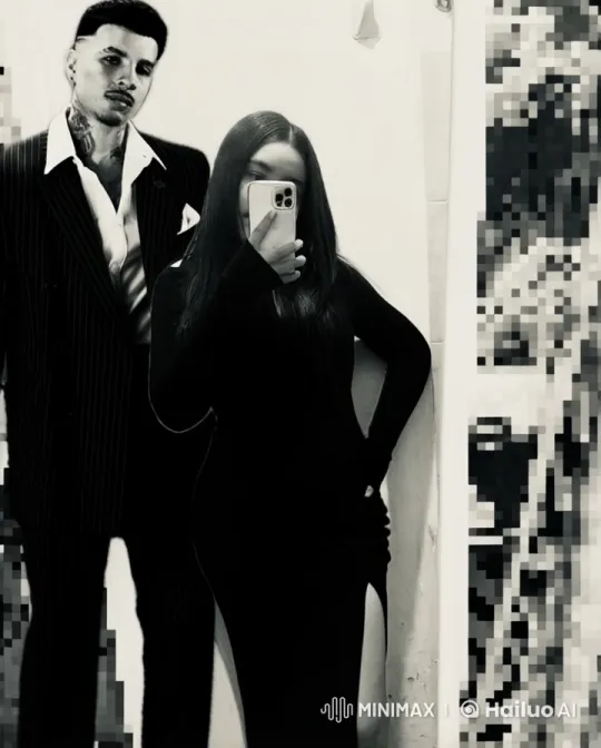 Affectionate Embrace in a Minimalist Setting – AI Generated Video | Hailuo AI