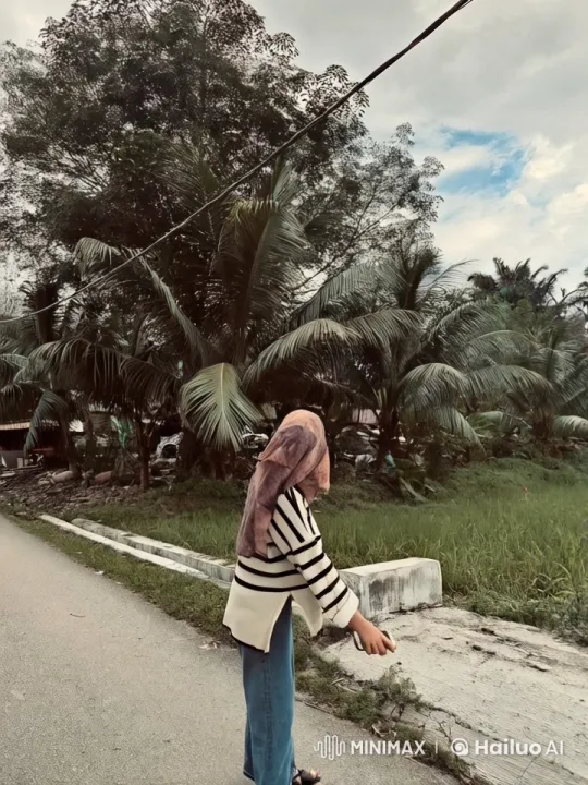 Young Girl Showcases Kungfu Skills in Rural Setting – AI Generated Video | Hailuo AI