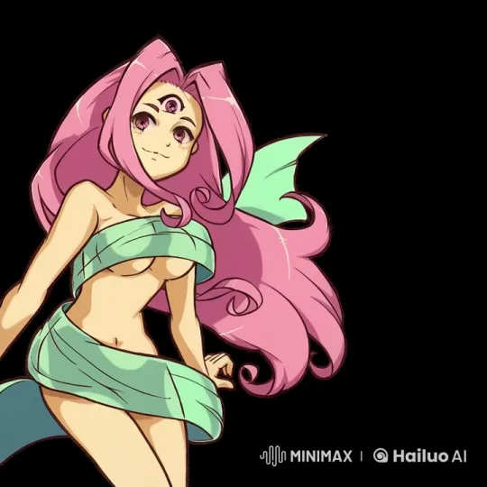 Mystical Character: Enigmatic Artwork with Dynamic Elements – AI Generated Video | Hailuo AI