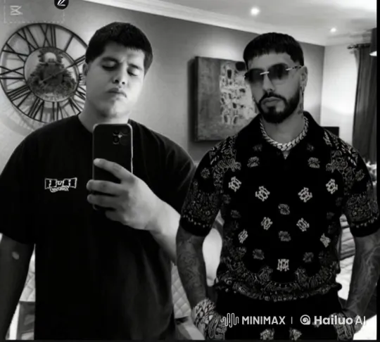 Two Men Showcasing Styles and Subtle Hand Movements – AI Generated Video | Hailuo AI