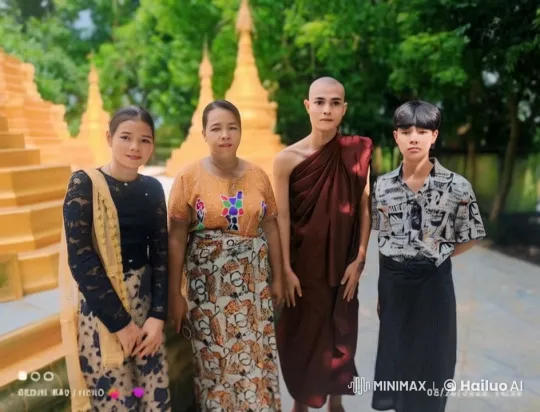 Martial Arts Showdown in Golden Pagoda Setting – AI Generated Video | Hailuo AI