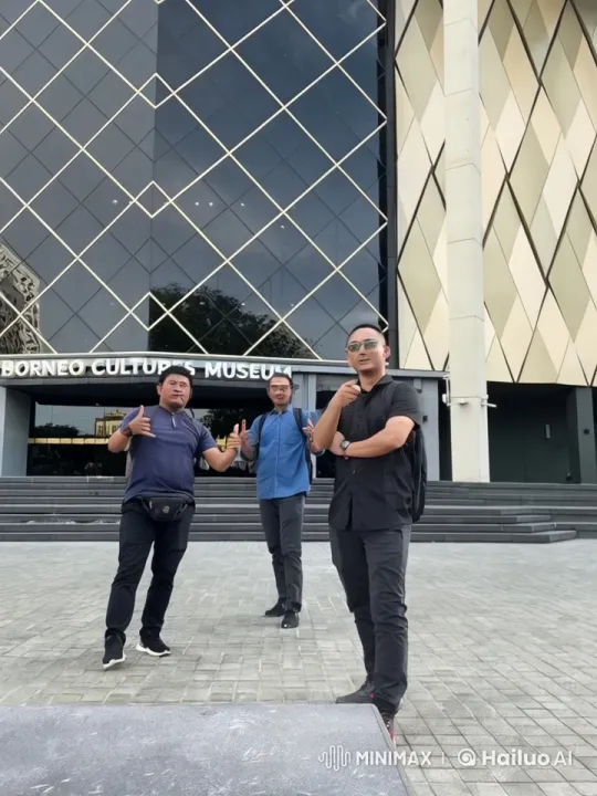 Martial Arts Performance at Borneo Cultures Museum – AI Generated Video | Hailuo AI