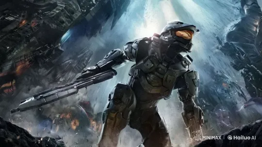 Futuristic Soldier in Ultra HD Dystopian Battle – AI Generated Video | Hailuo AI